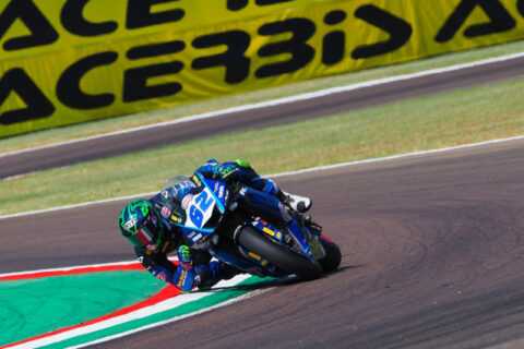 WSBK Supersport Imola Warm up: Stefano Manzi on his momentum from yesterday...