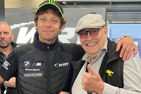 People Moto2: Marc VDS, Tony Arbolino e Sam Lowes encontram Valentino Rossi em Spa