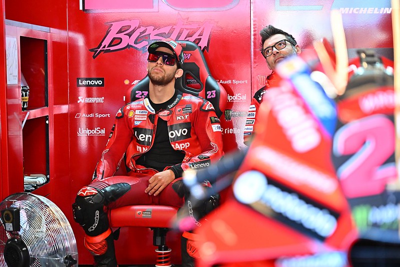 MotoGPシルバーストーンJ1：エネア・バスティアニーニ（ドゥカティ/15）は大きな失望：「自分のライディングスタイルを見直す必要がある」