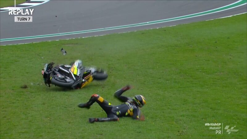 MotoGP Silverstone J1: Marco Bezzecchi (Ducati/7) flew away but puts things into perspective: “I understood why I fell”