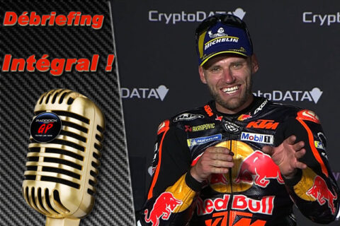 MotoGP Autriche J3 Débriefing Brad Binder (KTM/2) : "Nous sommes très bons sur les flancs, mais lorsque nous relevons la moto, nous patinons beaucoup", etc. (Intégralité)