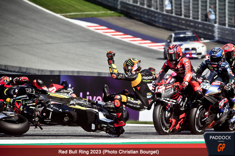 Bilhete MotoGP Áustria J2: Pequenos soluços, grandes consequências