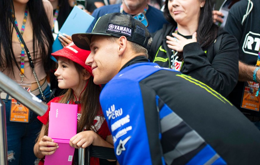 MotoGP Silverstone, Fabio Quartararo : « l’arrivée d’Alex Rins est un gros défi pour l’équipe et pour moi »