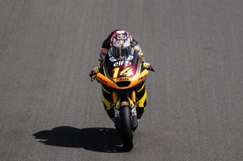 Moto2 Test Silverstone: Tony Arbolino wins the duel with Manuel González under the sun!