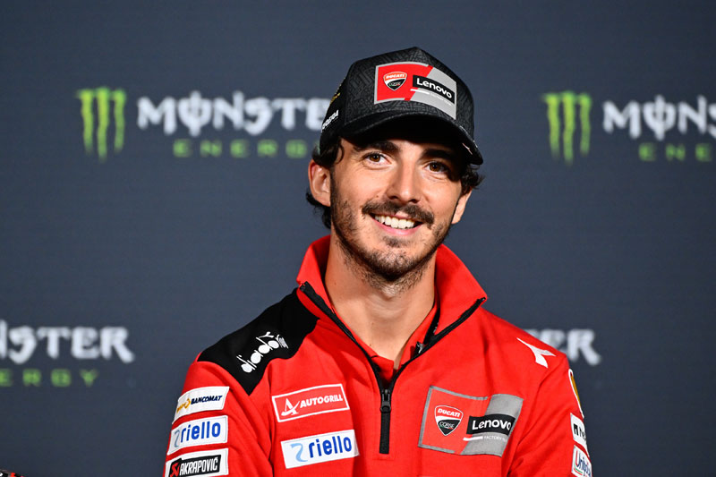 MotoGP Silverstone J0 Débriefing Francesco Bagnaia : « Je ne sais pas si je peux parler de la raison pour laquelle ils ont décidé d’imposer cette règle »