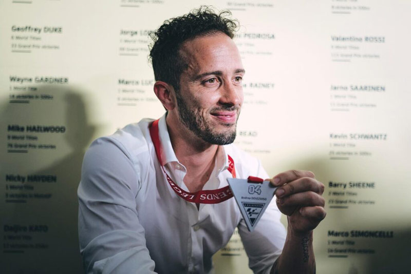 People MotoGP Interview Andrea Dovizioso: “Bagnaia is the benchmark at the moment, but I would like others, with more competitive bikes, to be able to compete with him”.