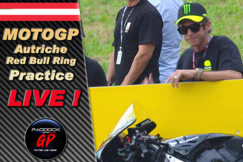 MotoGP Autriche Practice LIVE : Marco Bezzecchi bat le record du circuit et tombe en panne sous les yeux de Valentino Rossi !
