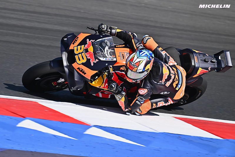 MotoGP Misano Test : Brad Binder (KTM/3) : « C’était génial d’avoir Dani Pedrosa avec nous »