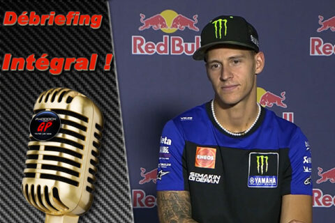 MotoGP Misano J0 Débriefing Fabio Quartararo : "Pour moi, c'est inacceptable de le montrer", etc. (Intégralité)