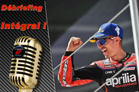 MotoGP Catalogne Barcelone J3 Débriefing Maverick Vinales (Aprilia/2) : "Je n'ai pas été bien traité dans le passé", etc. (Intégralité)