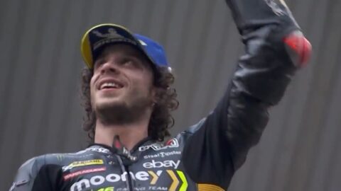 MotoGP Inde J3, Marco Bezzecchi (Ducati/1) : "je dédie cette victoire à Filippo Mometto"