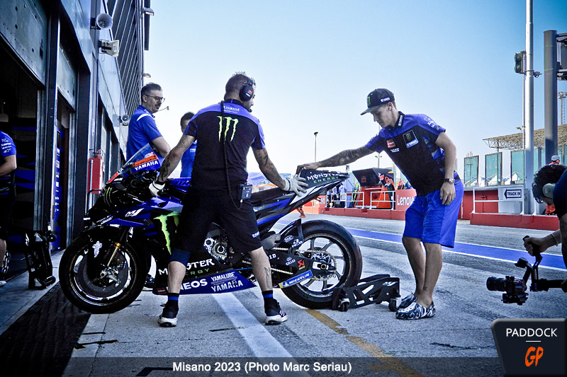 MotoGP Misano Interview Fabio Quartararo : « Avec Rins, Yamaha peut être une équipe très forte ».