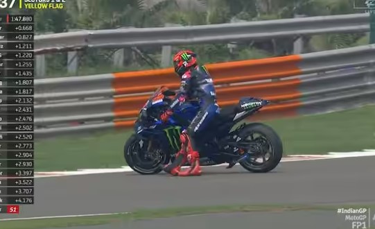 MotoGP Inde : les deux M1 clouées au box à cause d’un problème technique ajoutent à la crise déclarée chez Yamaha