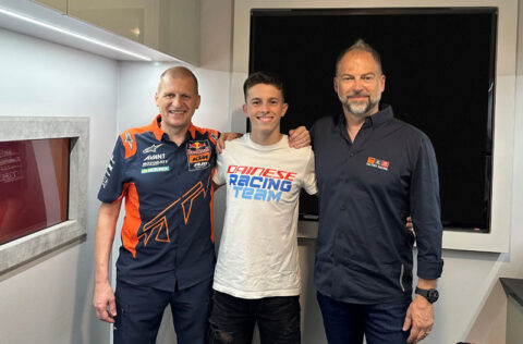 Moto3 2024 : KTM continue à enfourner du charbon dans sa locomotive...