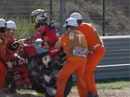 WSBK Aragon Superbike J2: Bautista in bad shape? But Rinaldi catches up!