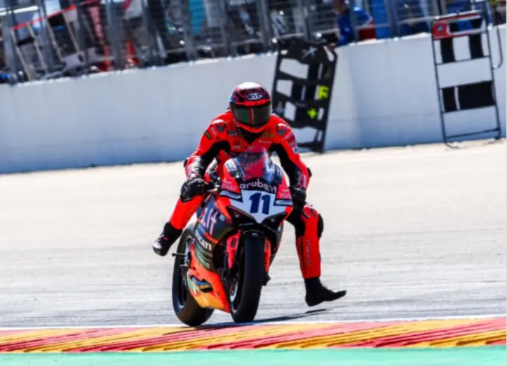 WSBK Aragon Supersport J1: Nicolo Bulega dominates Friday, Stefano Manzi in pursuit