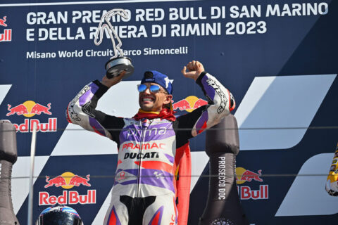 MotoGPミサノ・ミシュラン：ホルヘ・マルティン（プリマ・プラマック・レーシング）が太陽の下で輝き、2つの新記録を樹立