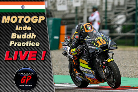 MotoGP Inde Practice LIVE : Luca Marini s'impose au terme d'une séance surprenante !