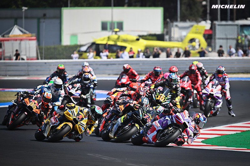 Billet MotoGP Misano 2023 : revue des troupes en morne plaine.