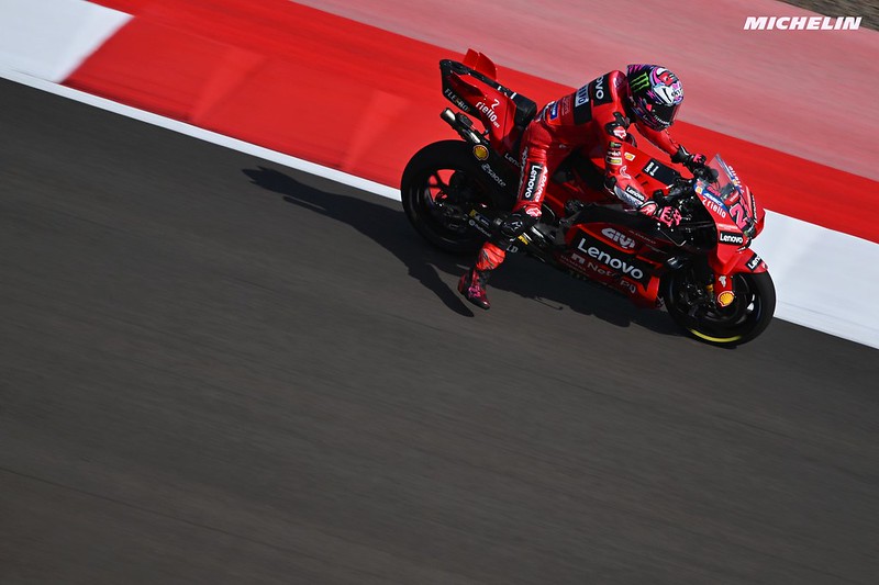 MotoGP Indonésie J3, Enea Bastianini (Ducati/8) n’a pas froid aux yeux : « J’espère gagner avant la fin de saison »