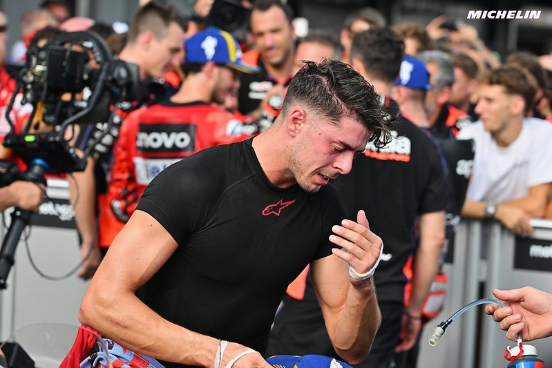 MotoGP、ファビオ・ディ・ジャンナントニオ対グレシーニ：「なんと悲しいことだろう…」
