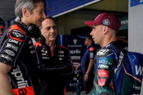 MotoGP, Aprilia hausse le ton face à Honda : "nous ne nions pas que Miguel Oliveira ait été contacté par HRC, mais il a un contrat valide avec Aprilia"