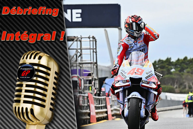 MotoGP Australie J2 Débriefing Fabio Di Giannantonio (Ducati/Q6 C3) : « Si cela était arrivé à une autre période de l’année, cela m’aurait peut-être aidé à garder ma place », etc. (Intégralité)