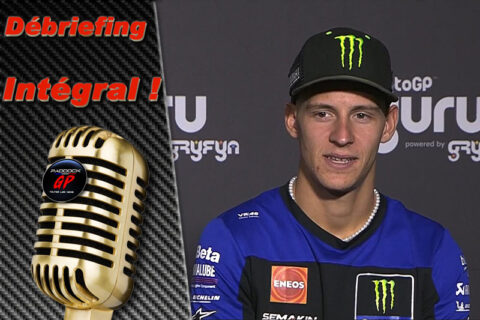 MotoGP Australie J0 Débriefing Fabio Quartararo : "je n'ai jamais terminé une course de MotoGP sur ce circuit", etc. (Intégralité)