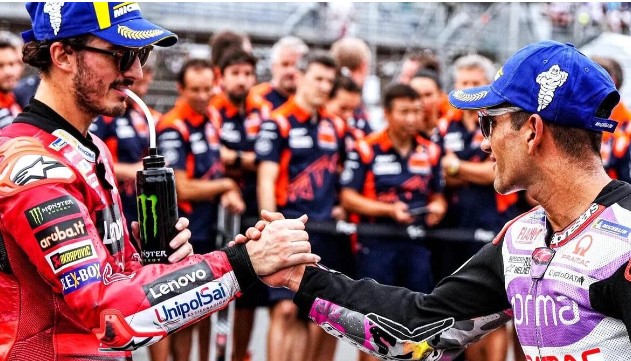 MotoGP, Paolo Ciabatti : « l’équipe officielle Ducati a des responsabilités envers ses sponsors, mais si Jorge Martin gagne c’est parce qu’il aura été meilleur »