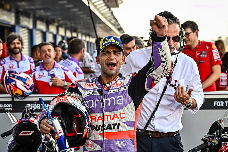 Bilhete MotoGP Tailândia 2023: A incrível tenacidade de Jorge Martín.