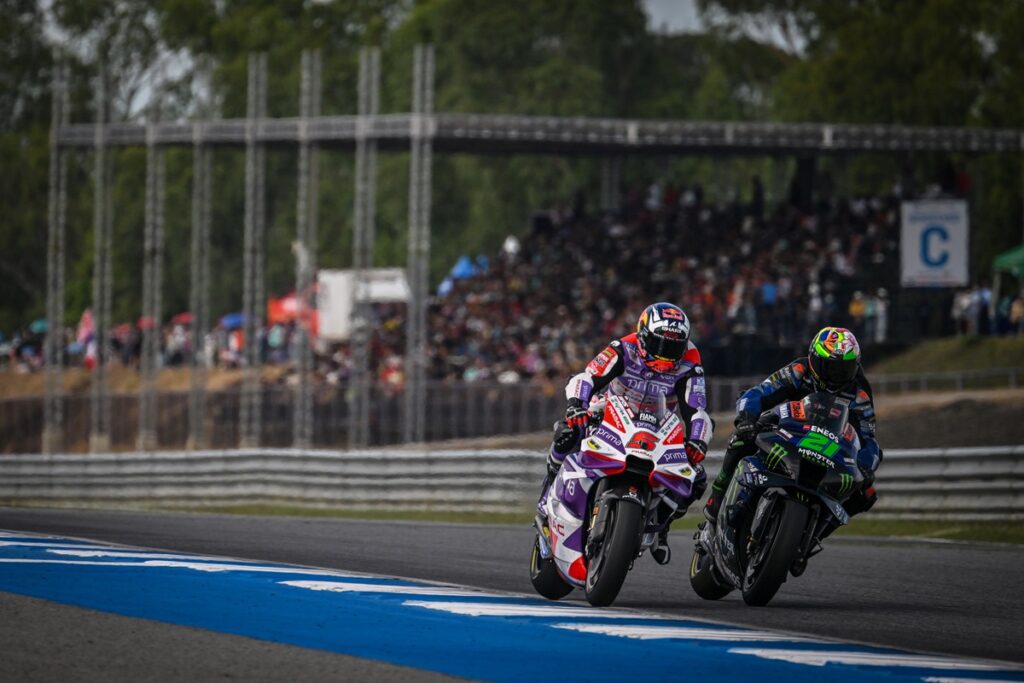 MotoGP Tailândia J3, Franco Morbidelli (Yamaha/11): “a moto funcionou muito bem, fomos muito rápidos”