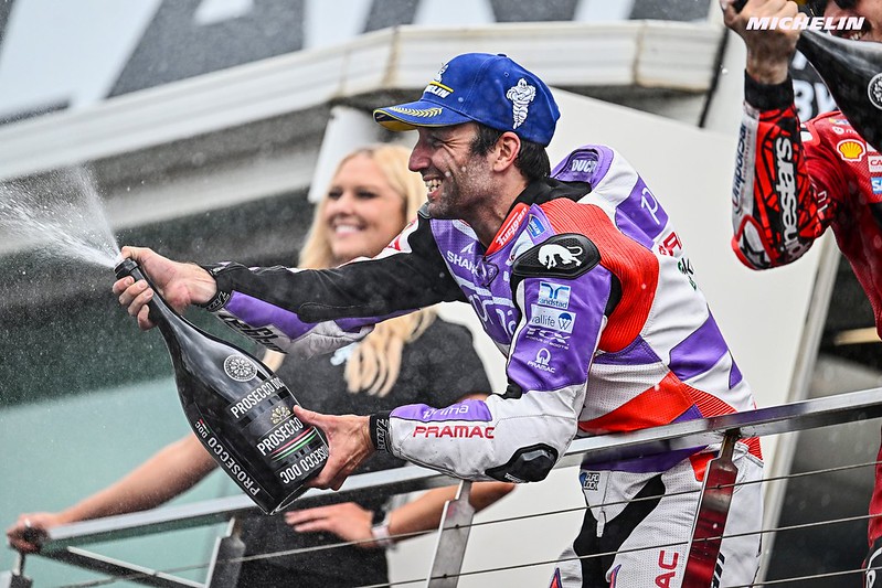 Australie J2 : Michelin accompagne J. Zarco vers sa première victoire en MotoGP™, lors d’un week-end bouleversé par la météo [CP]