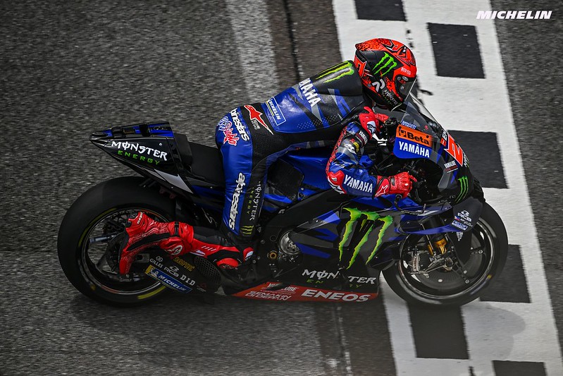 MotoGPマレーシア セパンJ1 ファビオ・クアルタラロ（ヤマハ/7）意欲「表彰台を目指して戦いたいけど…」