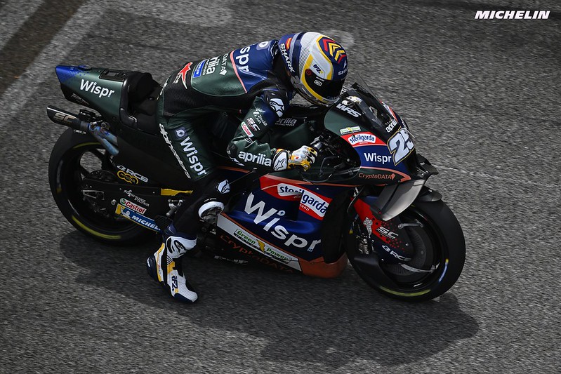 MotoGP Sepang Malaisie, Raúl Fernández (Aprilia/18) : « J’étais presque aussi rapide que Brad Binder »