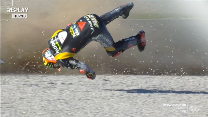 MotoGPバレンシアJ1 マルコ・ベッゼッキ（ドゥカティ/5）：「怪我はしていないが、安全委員会で改めて話し合うことになる」