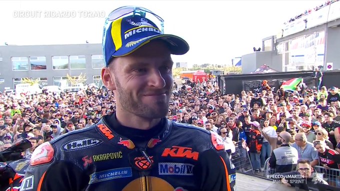 MotoGP Valence J2 Brad Binder (KTM/Q5 S2) : « je suis très heureux d’être de retour dans le top 3 »