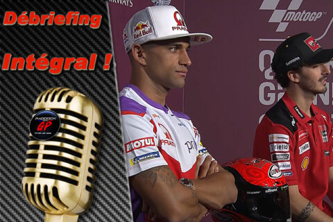 MotoGP Qatar J0 Débriefing Francesco Bagnaia : "la seule possibilité est que Jorge ait un problème", etc. (Intégralité)