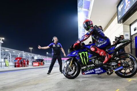 MotoGP Qatar J2, Fabio Quartararo (Yamaha/Q14 S8) : "avec un bon départ et un bon premier tour je pense qu'on peut se battre pour le podium dimanche"