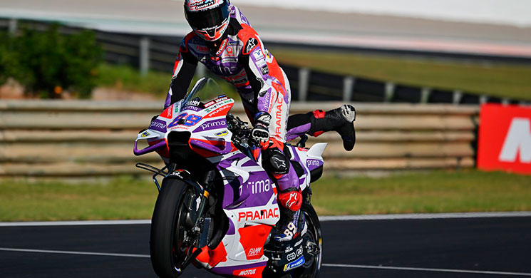 MotoGP Valence J2, Jorge Martin (Ducati/Q6 S1) : « je me disais : ‘Soit on gagne, soit je finis en tribunes !' »