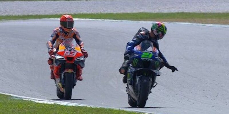 MotoGP Sepang Malaysia J2, Franco Morbidelli (Yamaha Q15/S11) is angry with Marc Márquez: “There is a lack of respect”