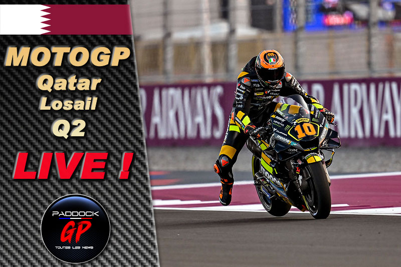 MotoGP Qatar Q2 LIVE : 6/6, Ducati écrase la qualification !