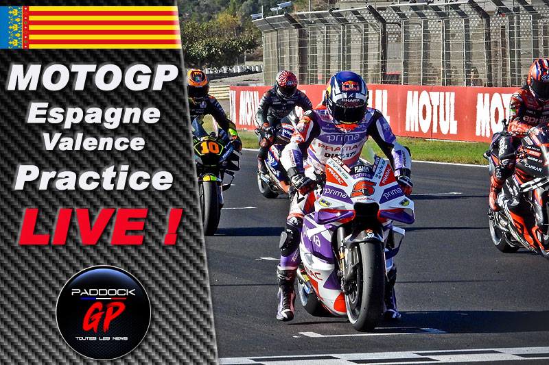MotoGP Valence Practice LIVE : Maverick Viñales s’invite dans la danse, Martin 2e, Zarco 3e, Bagnaia en Q1