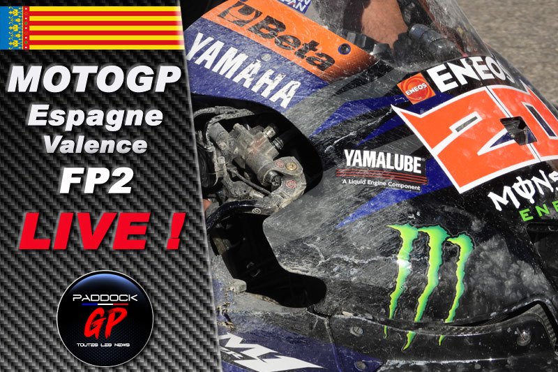 MotoGP Valence FP2 LIVE : Marco Bezzecchi prend la main, Bagnaia 3e, Martin 6e