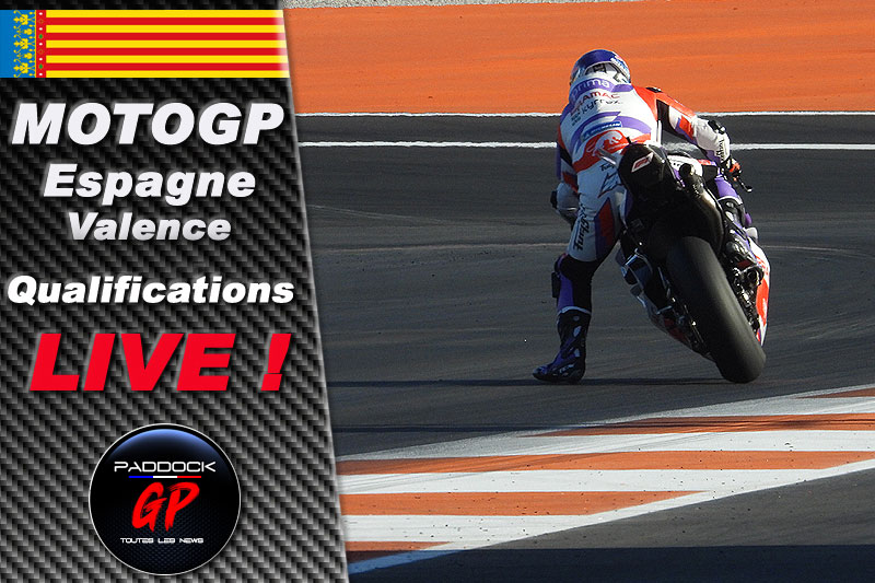 MotoGP Valence Qualifications LIVE : Maverick Vinales au record, Bagnaia en patron, Johann Zarco troisième, Jorge Martin s’agace