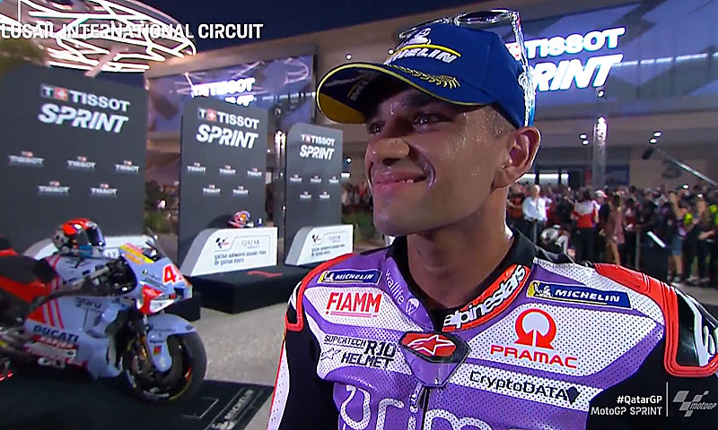 MotoGP Qatar Sprint : Jorge Martin (Ducati/1) « A chaud » !