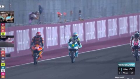 Corrida de Moto3 no Qatar: JAUME MASIA É CAMPEÃO! Ele vence a corrida do ano!