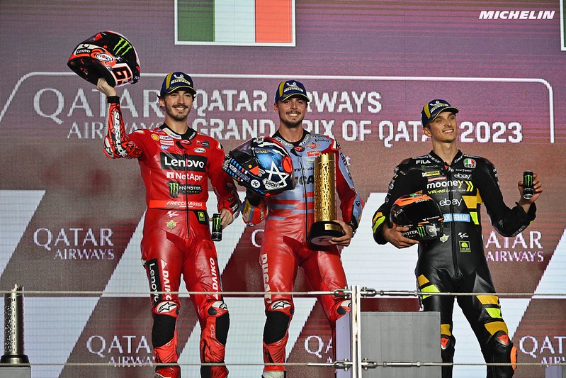 MotoGP Qatar J3 : Michelin plonge dans l’inconnu… et signe des records !  [CP]