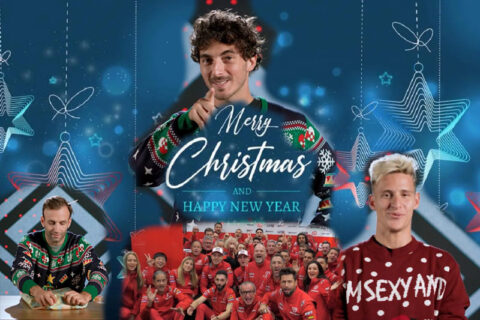 MotoGPチームからのクリスマスの願い！