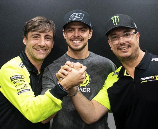 MotoGP, Uccio Salucci VR46 : « peut-être que chez Yamaha et KTM nous ferions plus partie du projet que nous ne le sommes actuellement chez Ducati »