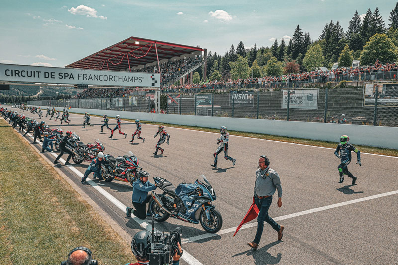 EWC 8 Hours of Spa Motos : Attention au départ !